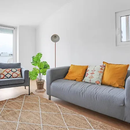 One Bedroom Apt In Almada With River View! Exterior photo